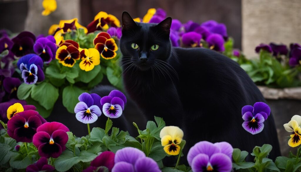 Pansies toxicity to cats