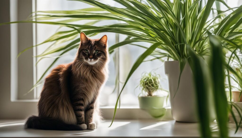 Spider plants cat friendly UK