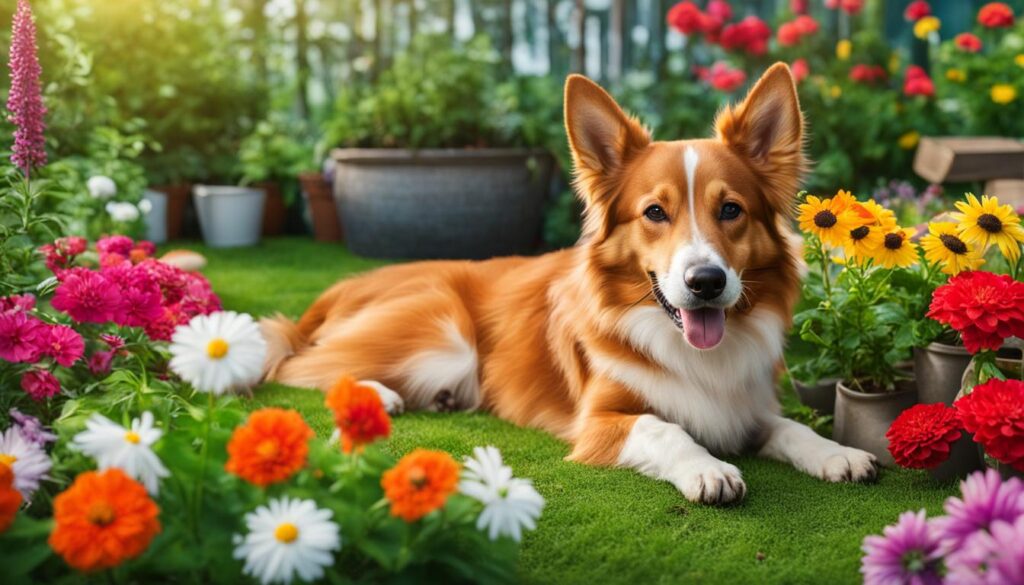 Safeguard Your Pup: Poisonous Plants for Dogs Guide 12 corgi in garden