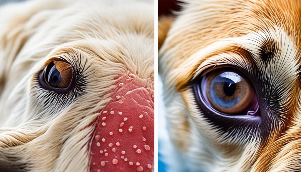 Demodicosis in dogs