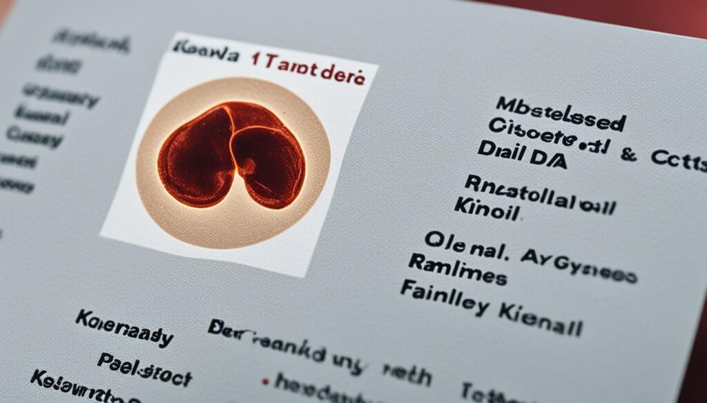 Genetic renal conditions in dog species