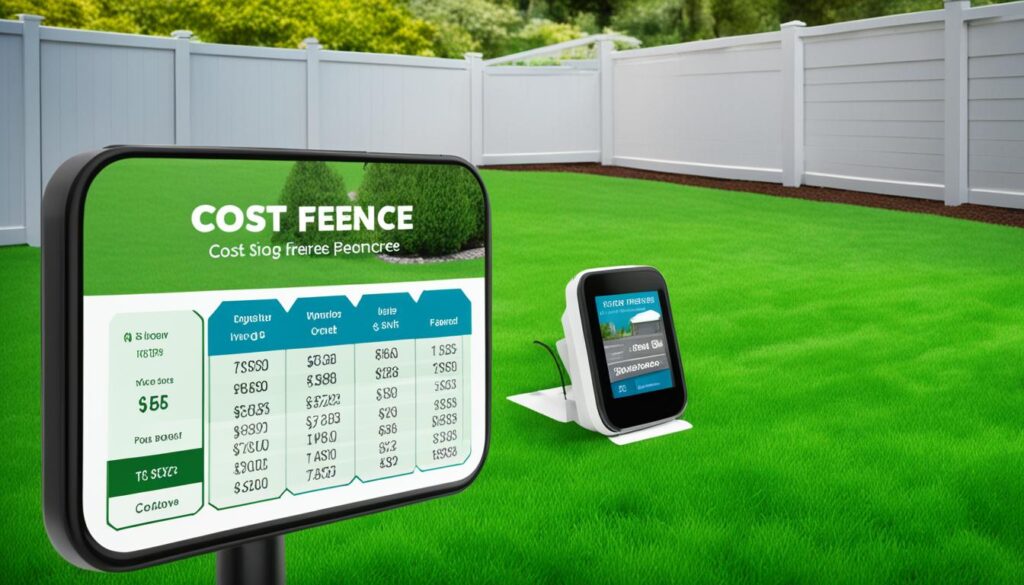 Invisible Fence Cost Estimator