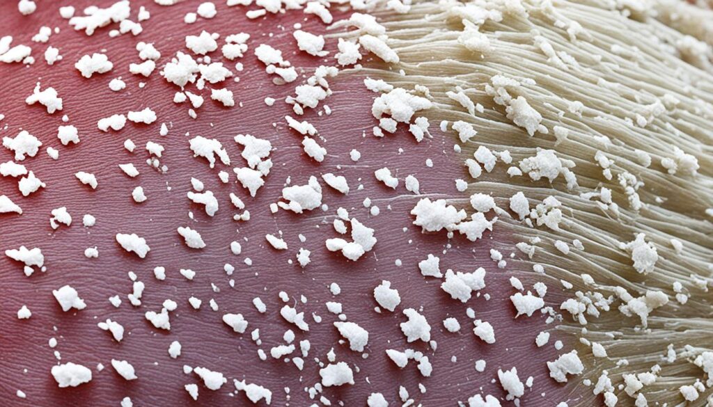 Scaling and dandruff in dogs