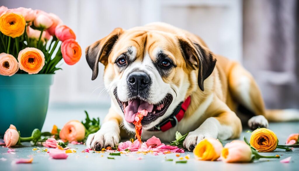 dangers of ranunculus plants for dogs
