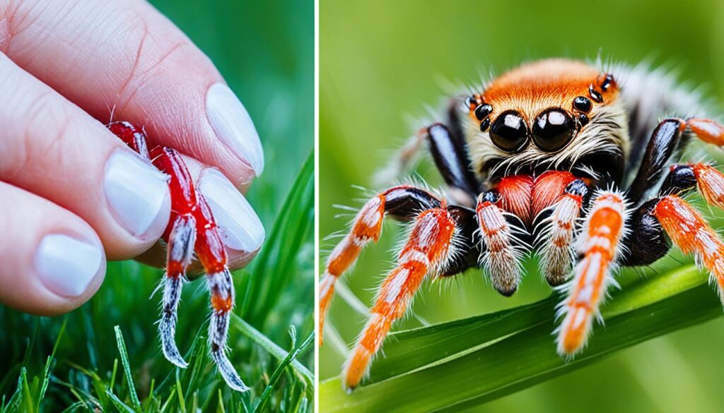 identifying spider bites in dogs