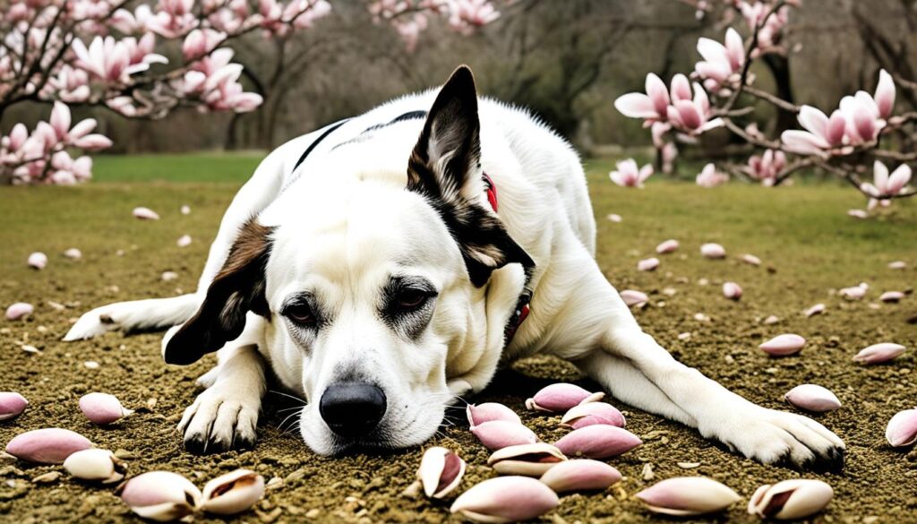magnolia seed poisoning in dogs