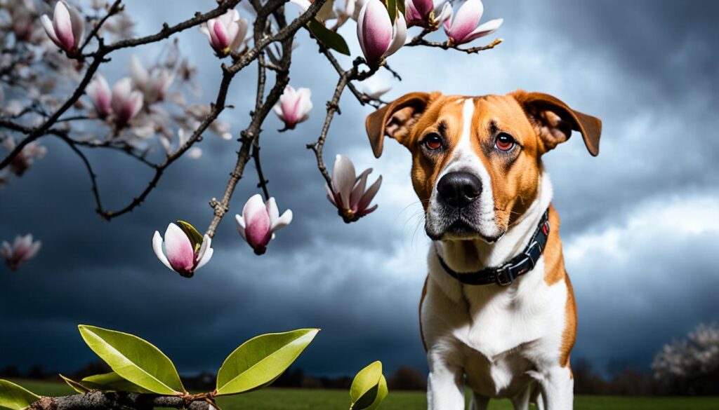magnolia tree dangers for dogs
