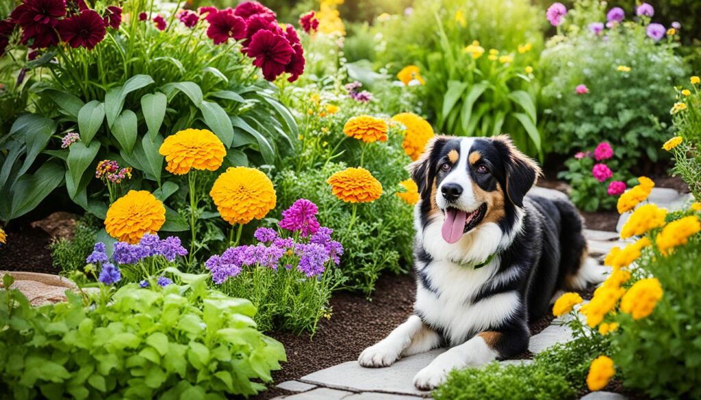 pet-friendly garden