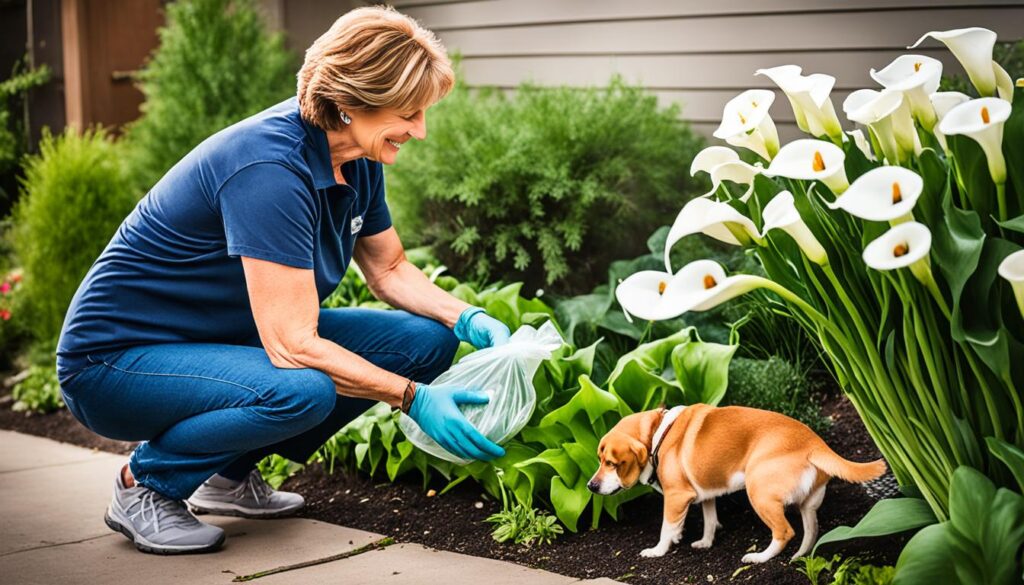 preventing calla lily toxicity
