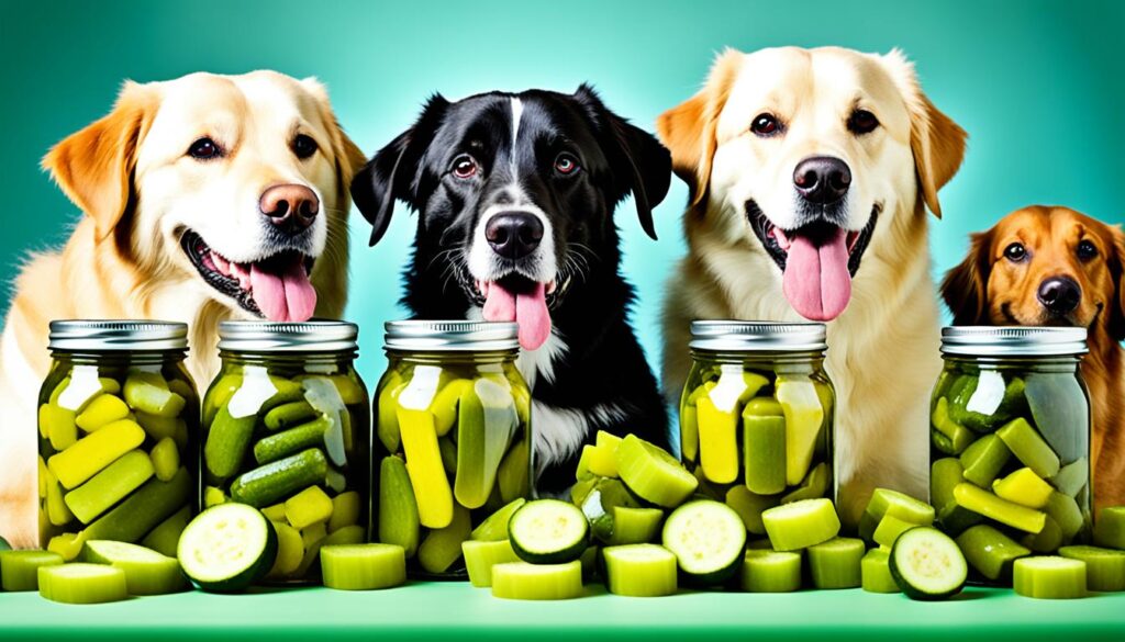sweet pickles and dogs