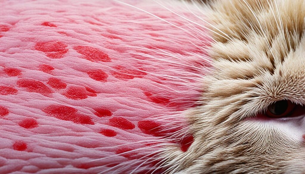 cat skin rash