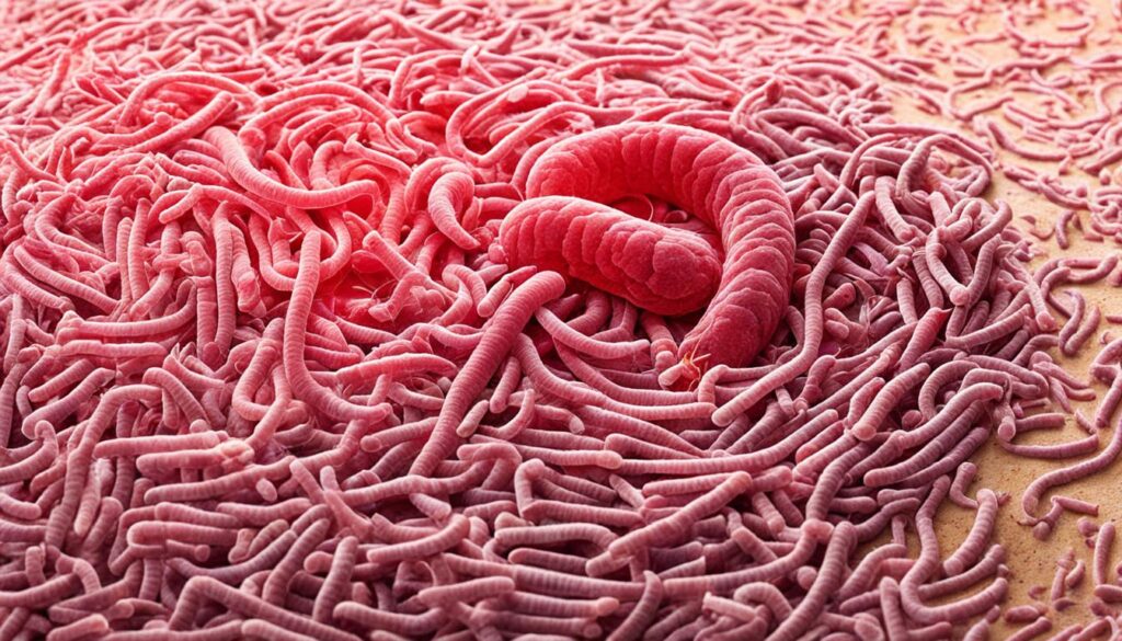 cat-to-human worm transmission symptoms