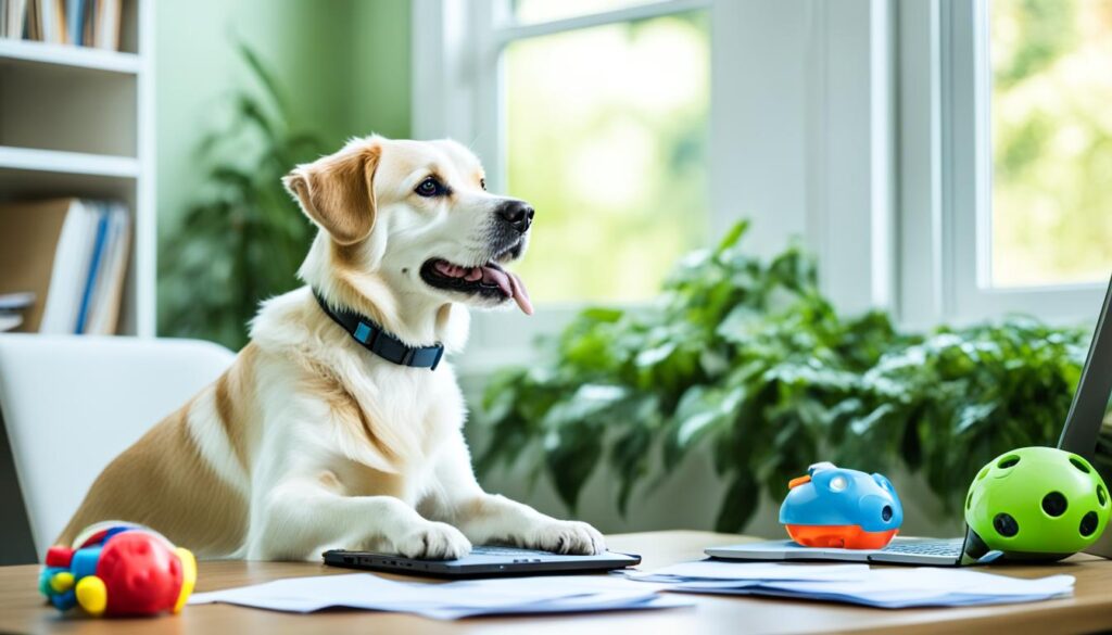 entertaining dogs during work hours entertaining dogs during work hours