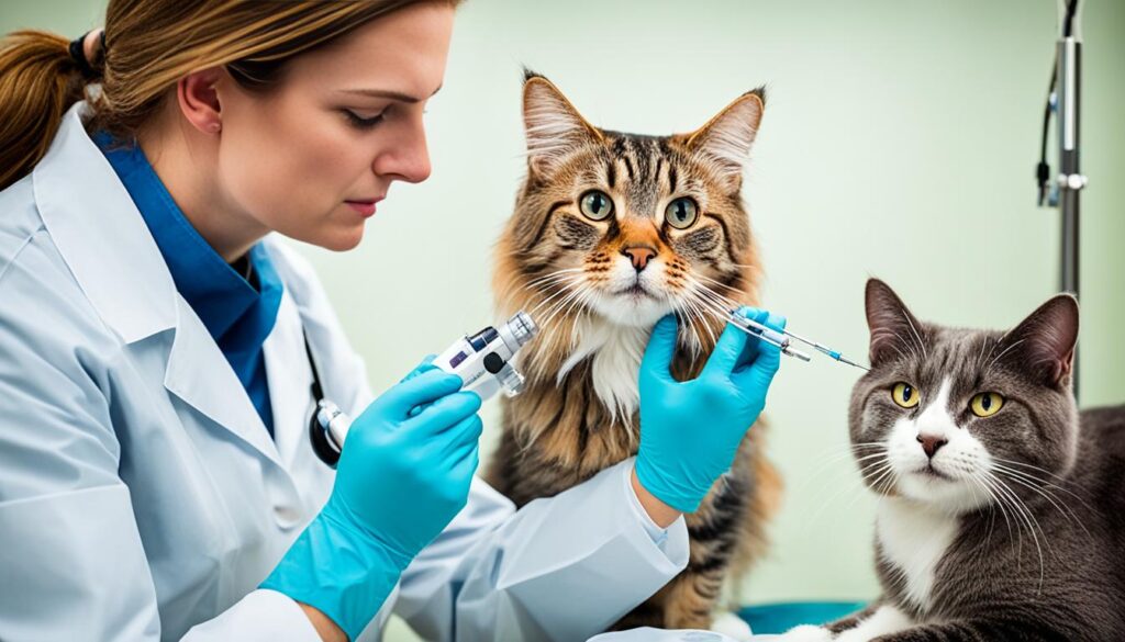 treatment of FIM in cats