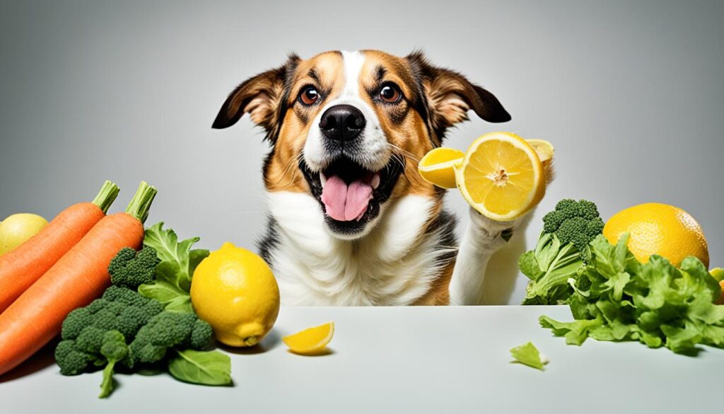 why dogs avoid lemons