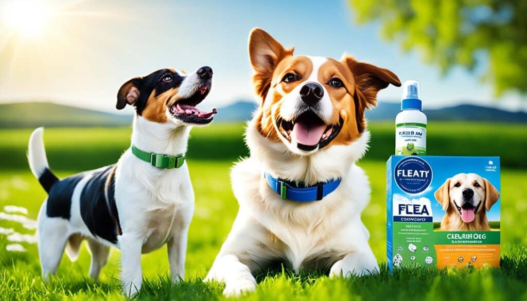Flea prevention products for dogs