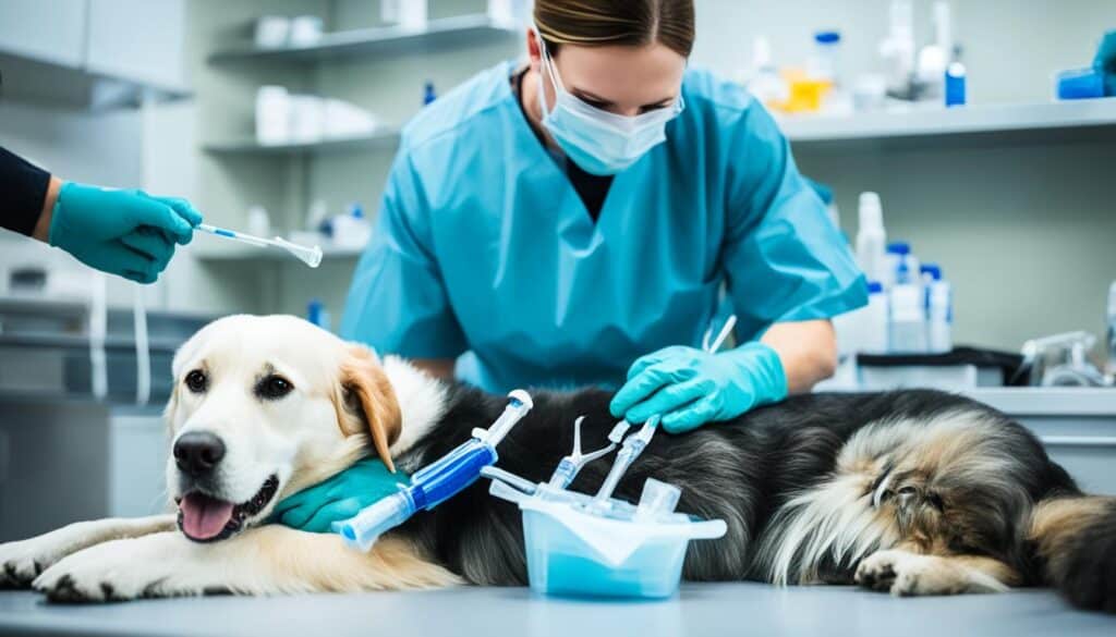 Management of Blood in the Chest in Dogs Management of Blood in the Chest in Dogs