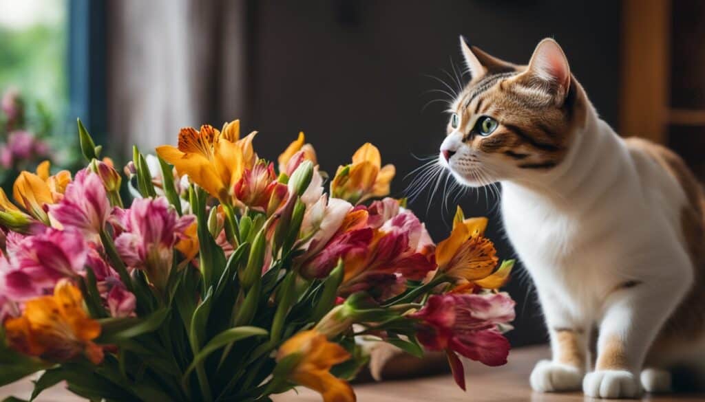 alstroemeria care for cat owners
