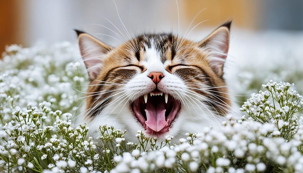 baby's breath toxicity in cats