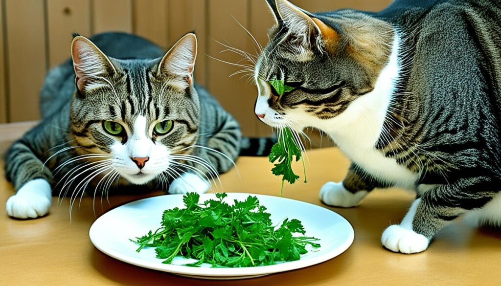 cilantro reactions in cats