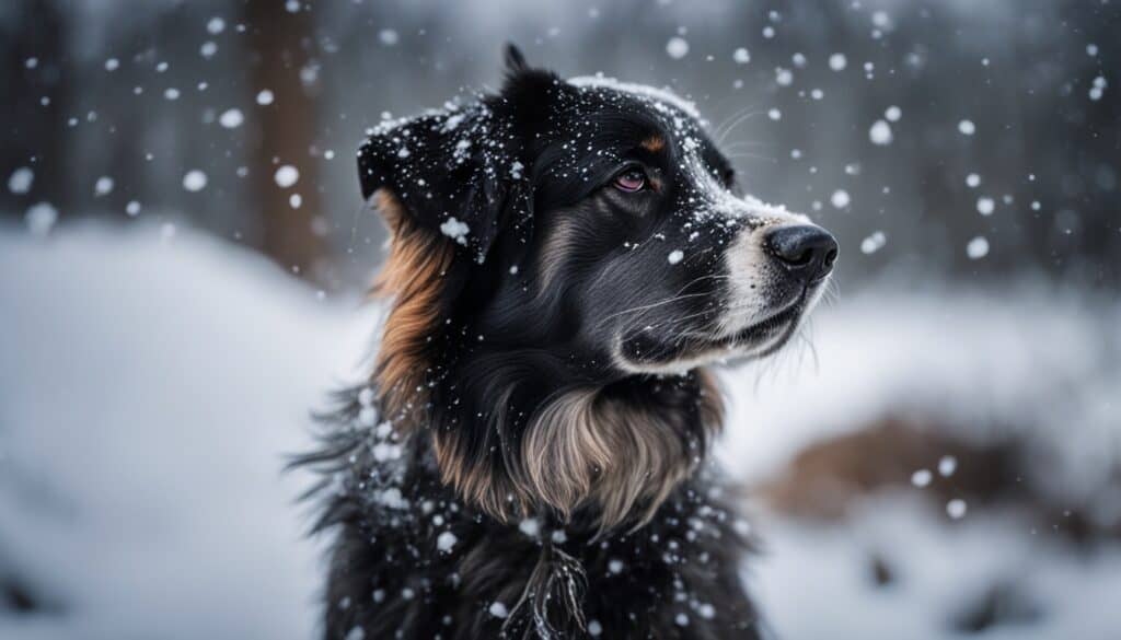 fleas on dogs in winter