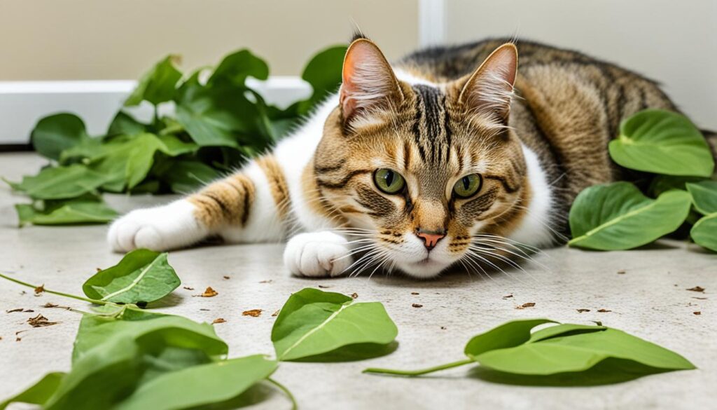 golden pothos toxic to cats