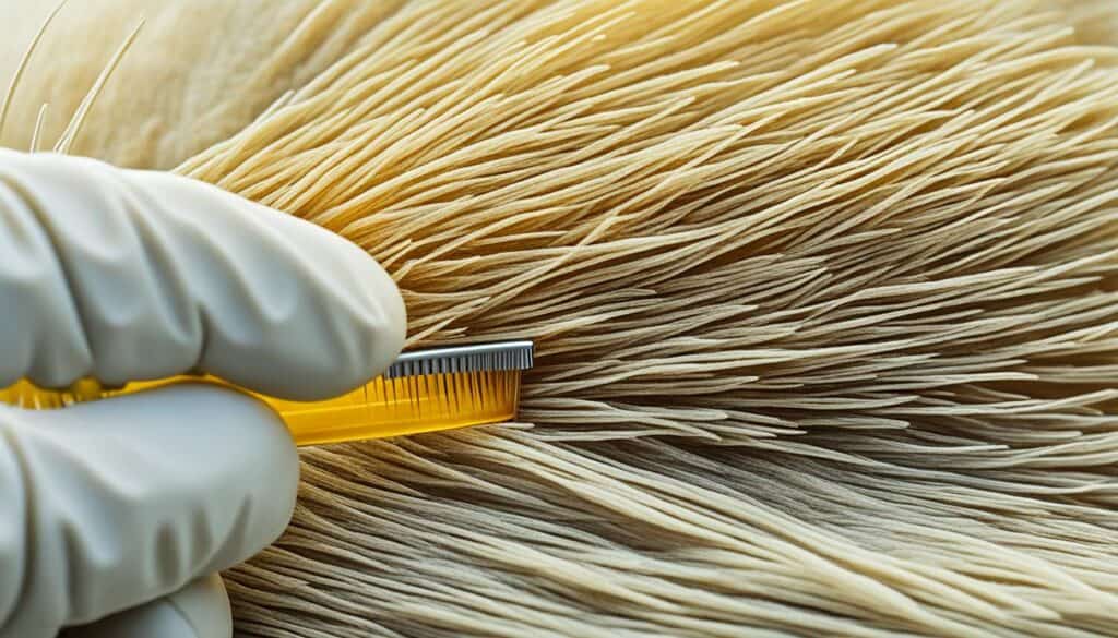 how to check your dog for fleas