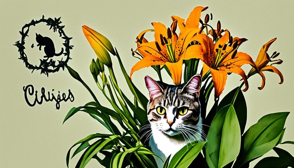 lilies toxic to cats
