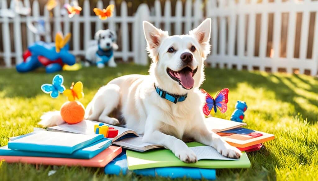 living with a deaf dog