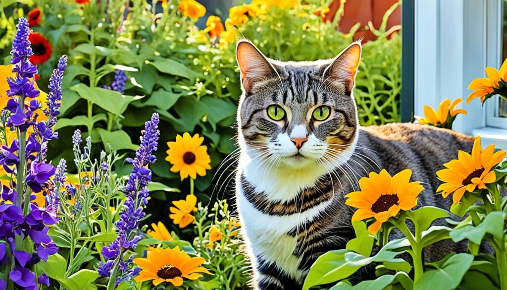 safe flowers for cats