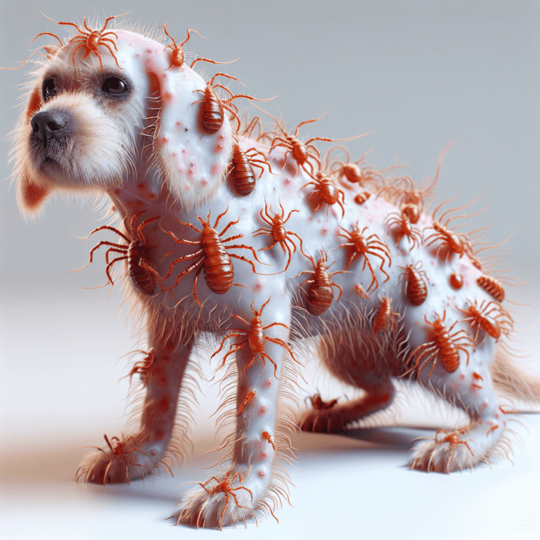 dog lice symptoms