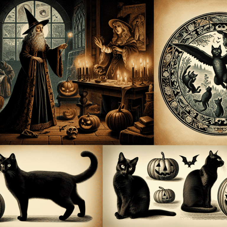a collage of images of a person and a cat