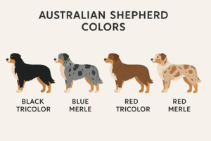 Australian Shepherd Color chart