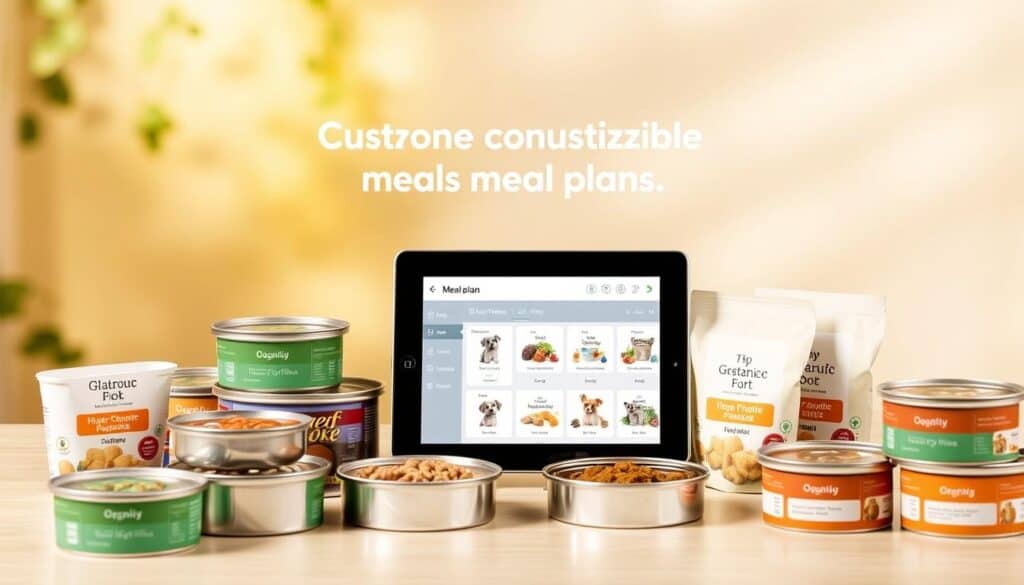 customizable dog meal plans