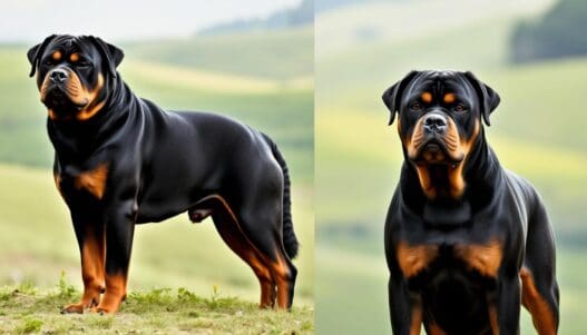 american rottweiler vs german rottweiler