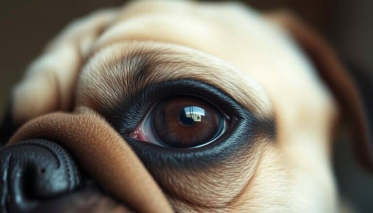 do pugs eyes fall out