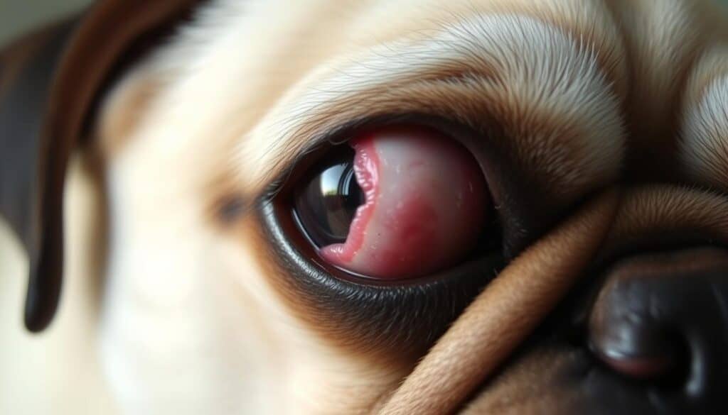 pug eye trauma