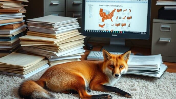 what states allow foxes as pets